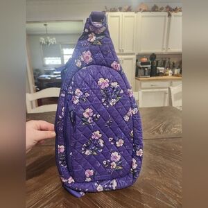 Vera Bradley Purple Floral Backpack